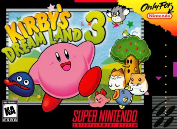 Kirby's Dream Land 3 (USA) box cover front